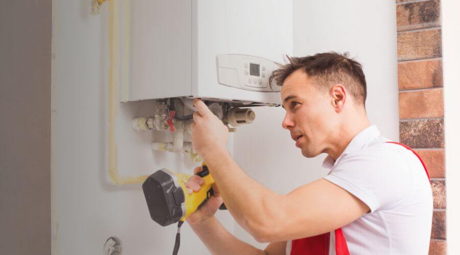 Local tankless water heater installation in Prospect, CT